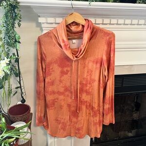 Market and Spruce Cowel Neck Knit Top - L